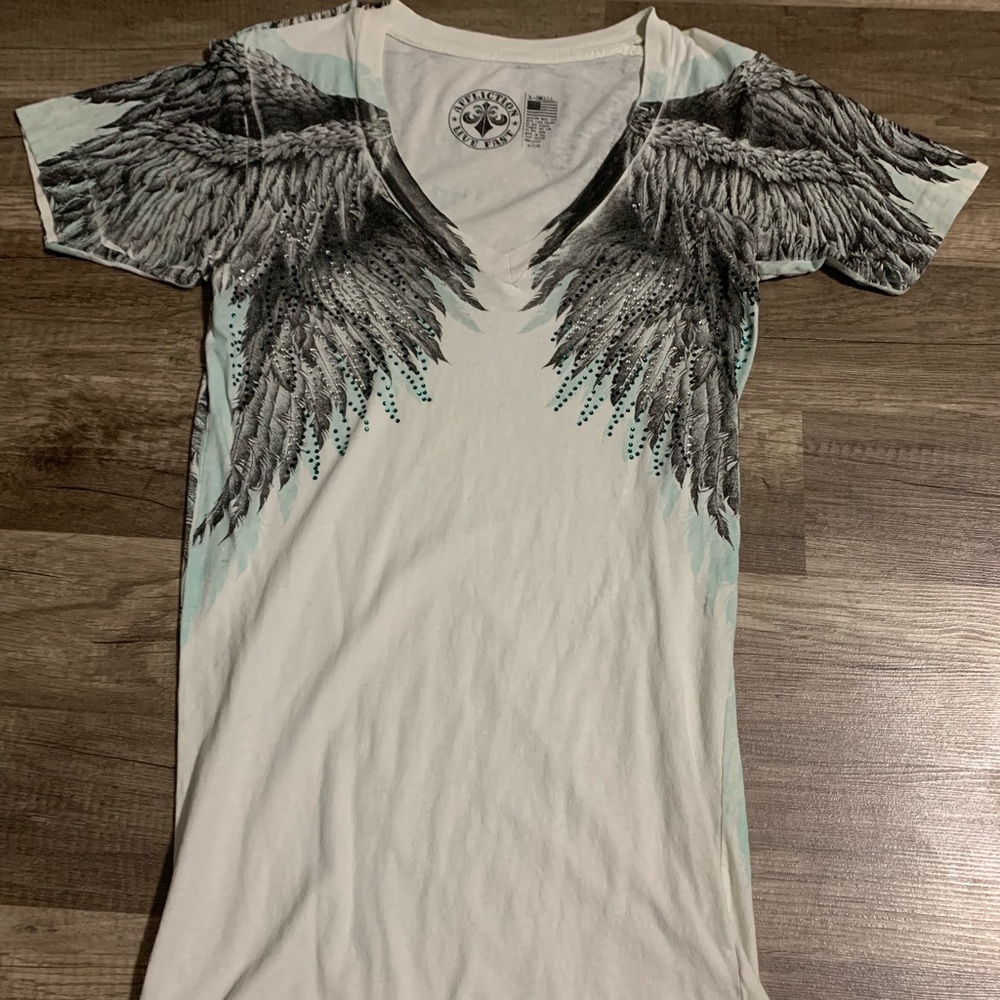 Women’s Affliction top size XS
